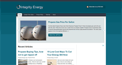 Desktop Screenshot of integrityenergy.com